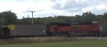 BNSF coal train DPU